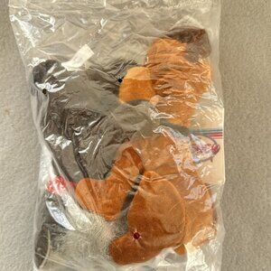 The Lady and The Tramp Jock Trusty Disney Store Bean Bag 8" Plush Set of 2